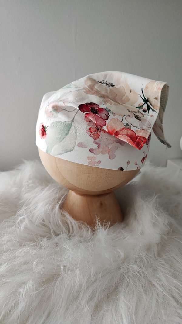 pantahuivi oranssin kirjavat kukat (Päänymp. 54cm)