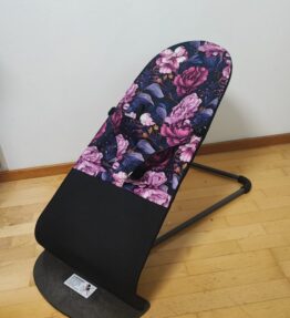 sitterin päällinen violetit pionit