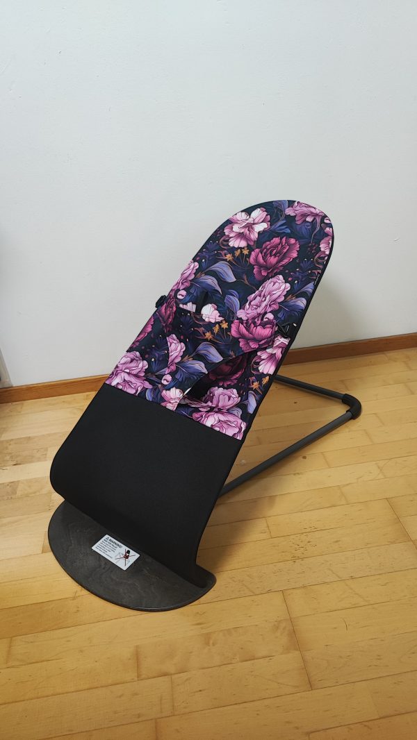 sitterin päällinen violetit pionit
