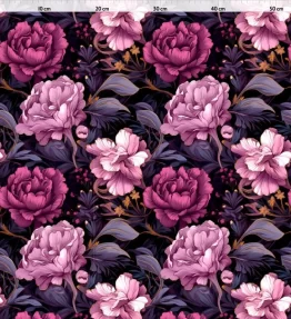 Aurinkolippa violetit pionit